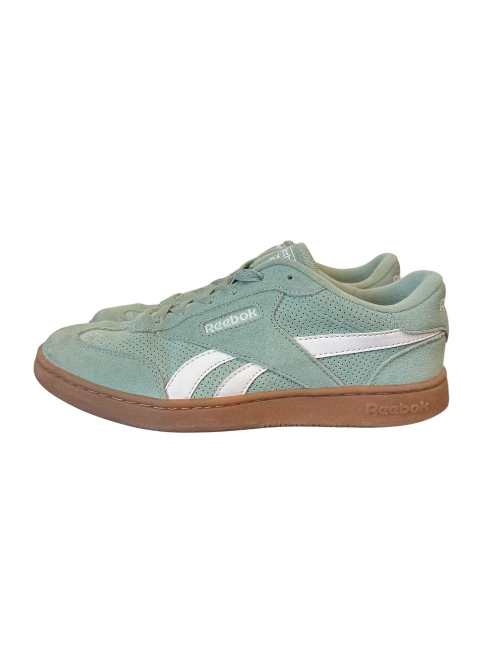 Reebok Club C Lounger Sneakers Sage Green Women’s Size 8.5 Retro Look Suede